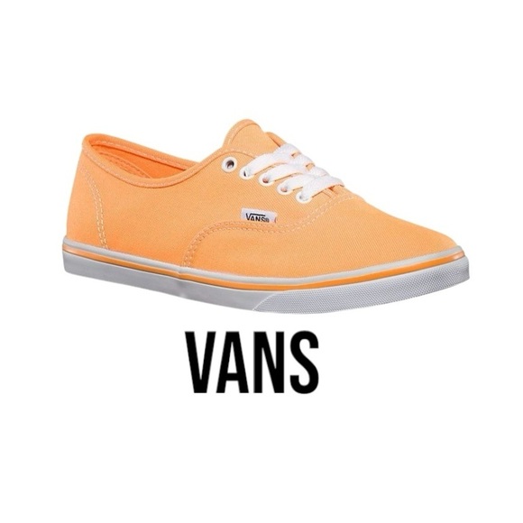 Vans Shoes - VANS Authentic Orange Low Tops | Orange/White | Women’s 8.5 Men’s 7